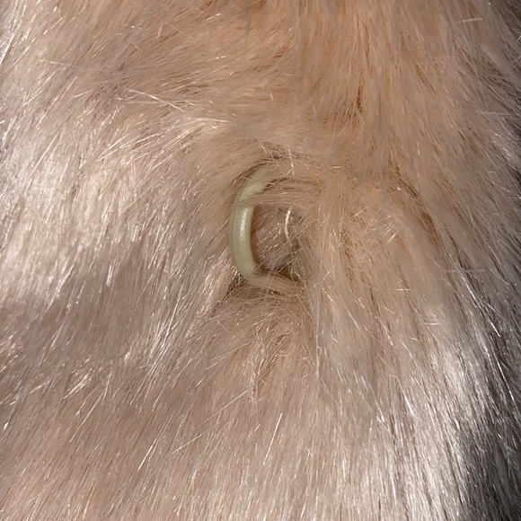 Donna Salyers Fabulous Furs Sheared Mink Faux Fur Cozy Elegant Feminine Jacket M - Picture 9 of 15